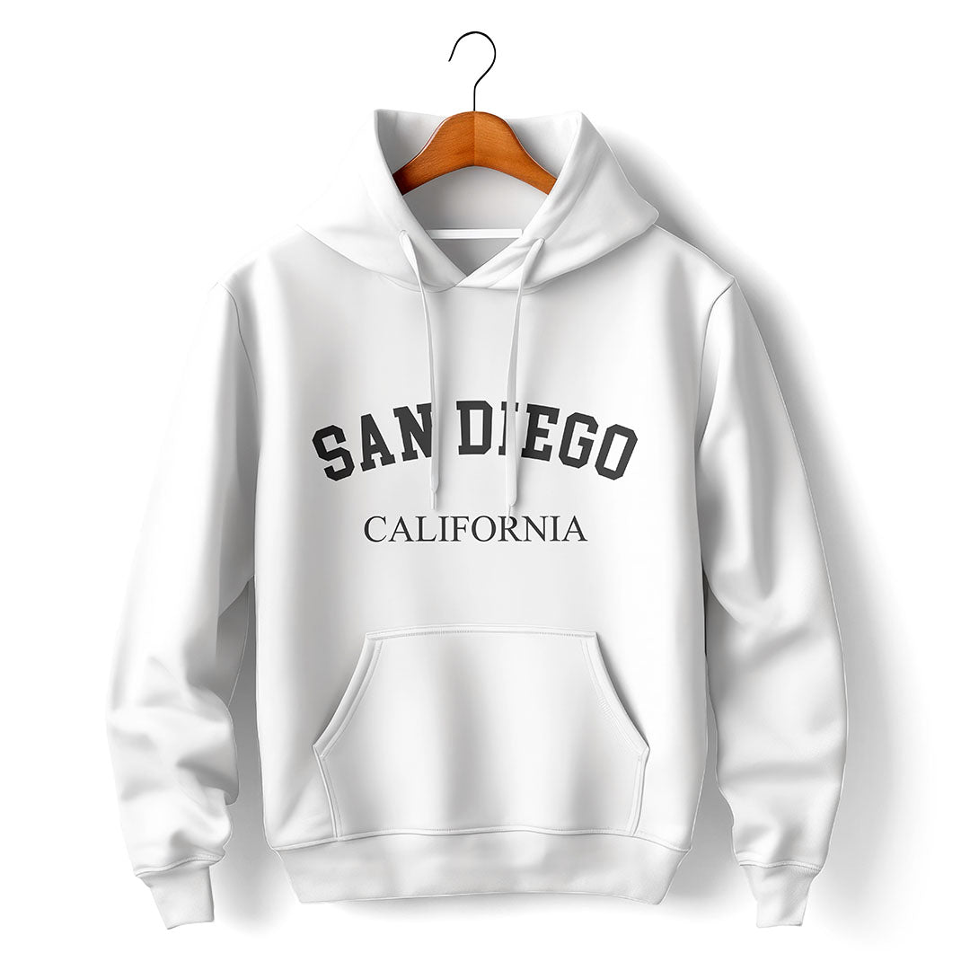 White San Diego Hoodie