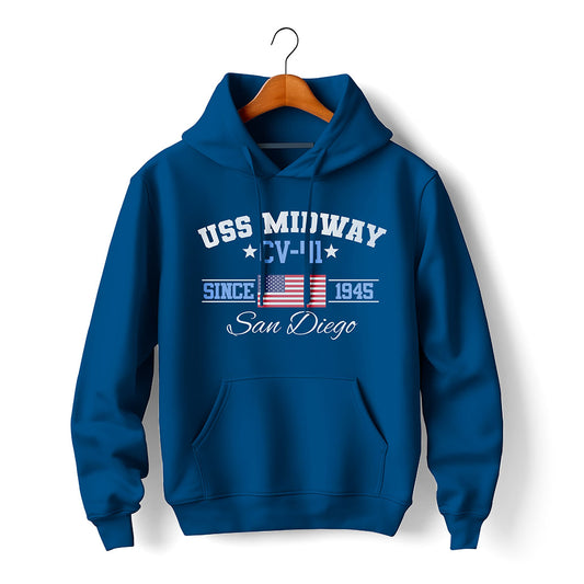 Navy USS Midway San Diego Hoodie