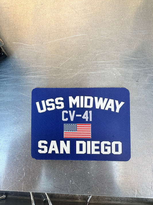 USS Midway San Diego Magnet